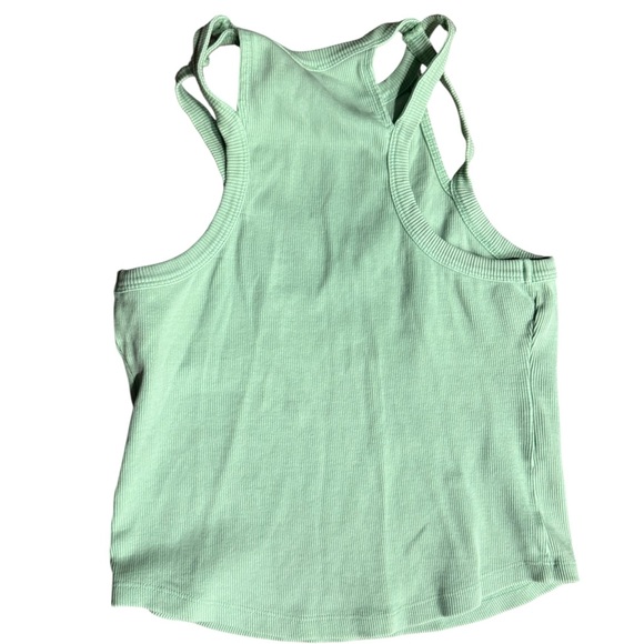 Chic Mint Green Women's Tank Top - Picture 2 of 2